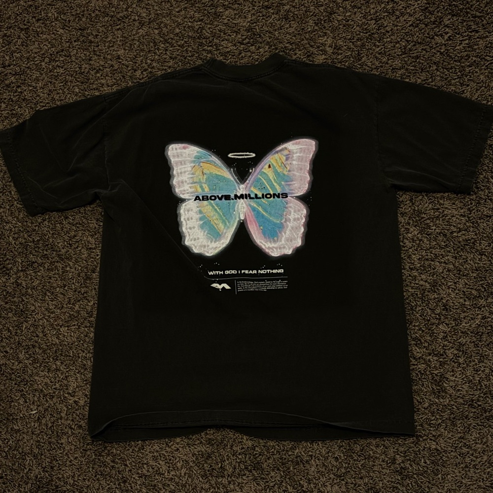 Above Millions Butterfly tee